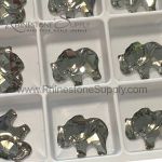 18.5mm BLACK DIAMOND 2835 ELEPHANT Rhinestones